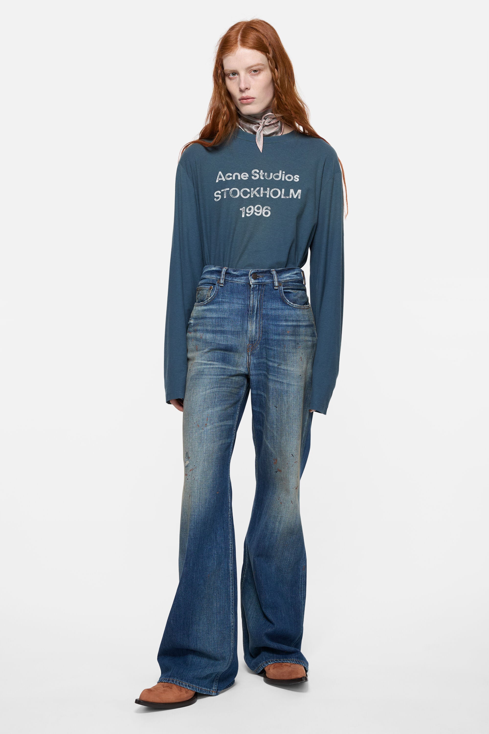 Acne Studios - Regular fit jeans - 2022 - Mid Blue