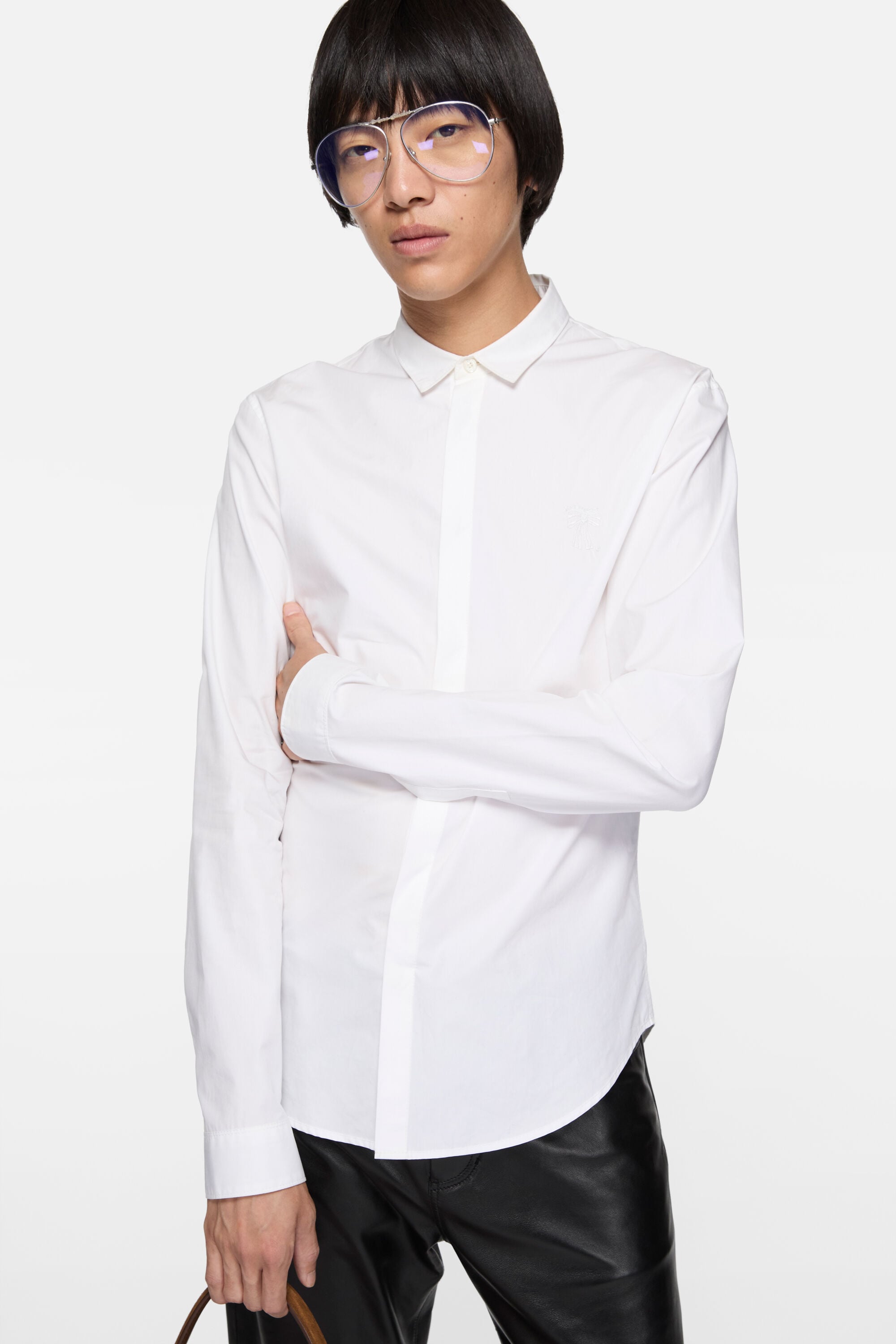 Acne Studios - Fitted button-up shirt - White