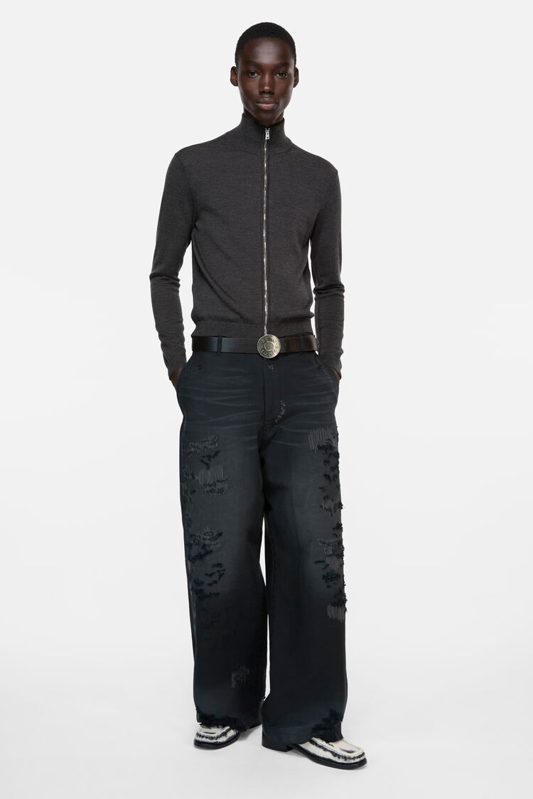 FN-MN-KNIT000538, Anthrazitgrau
