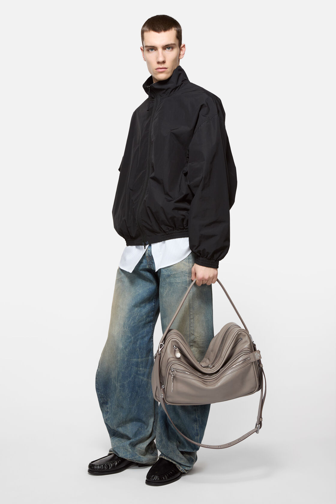 Camero Camera shoulder bag, Taupe beige, 2000x