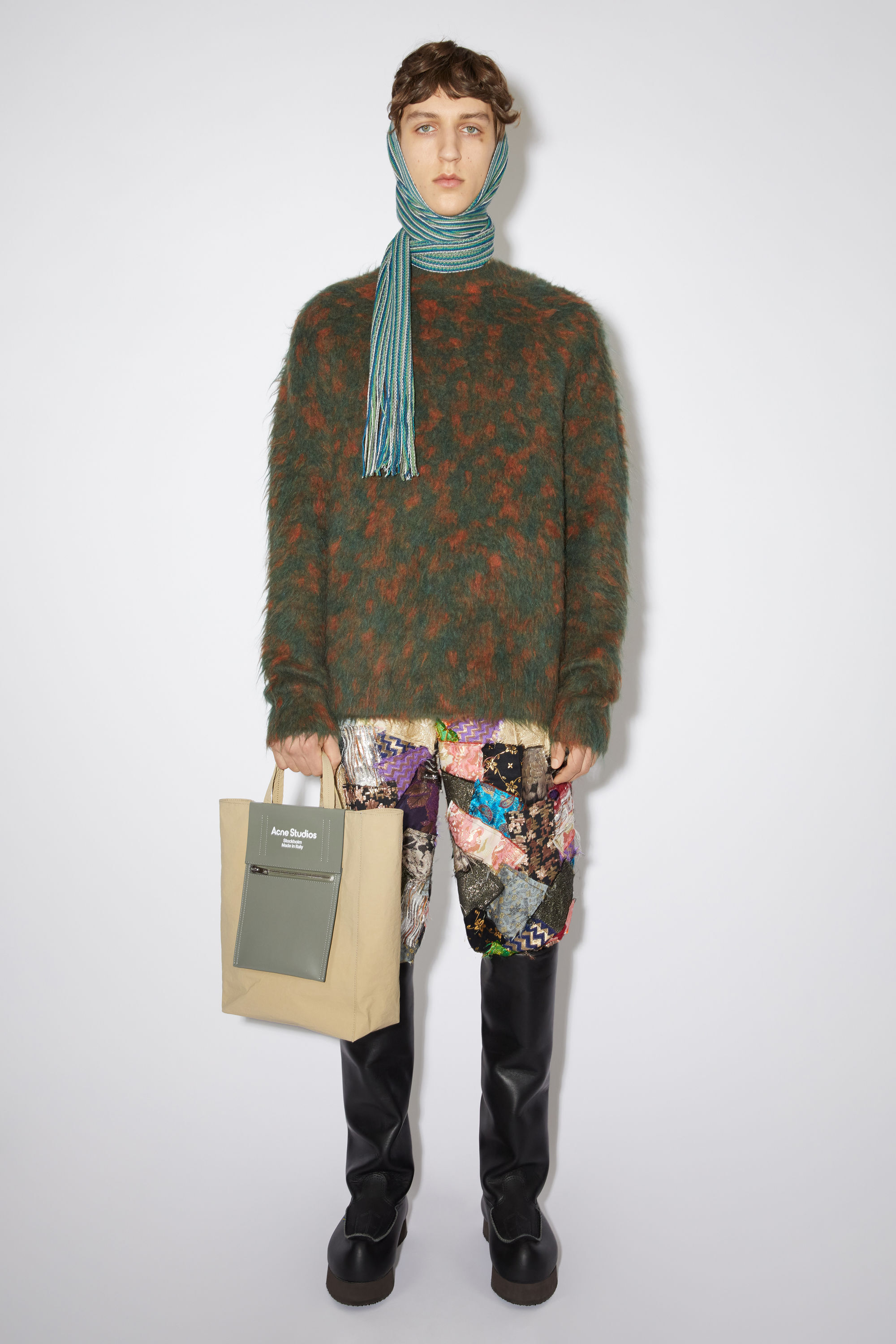 Acne Studios - ぺーパリーリサイクルナイロン トートバッグ