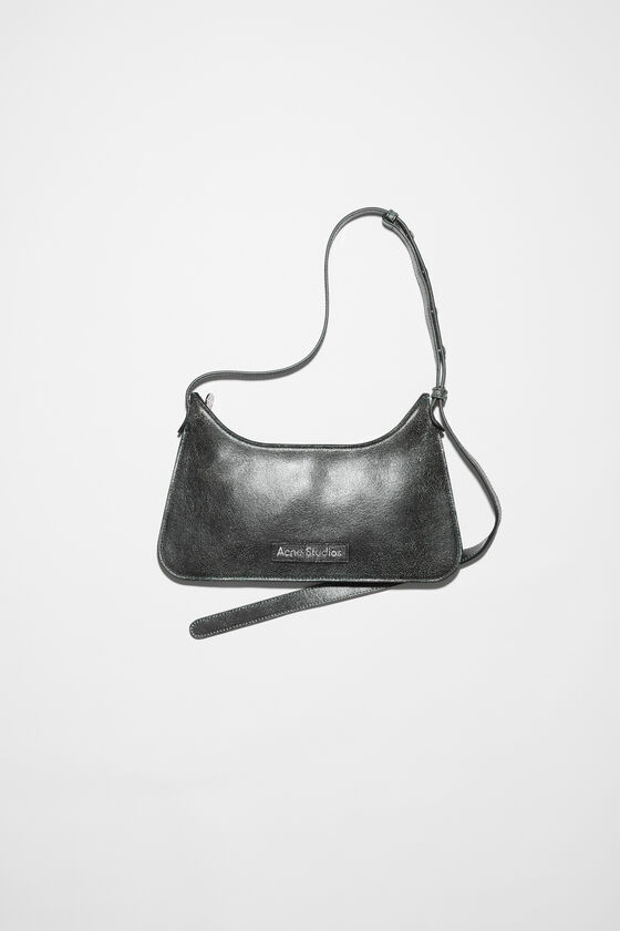 CD Signature Oval Camera Bag Black Calfskin with Embossed CD