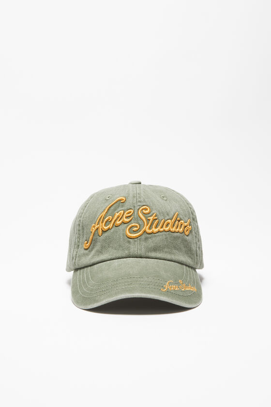 Acne Studios - Logo cap - Sage green