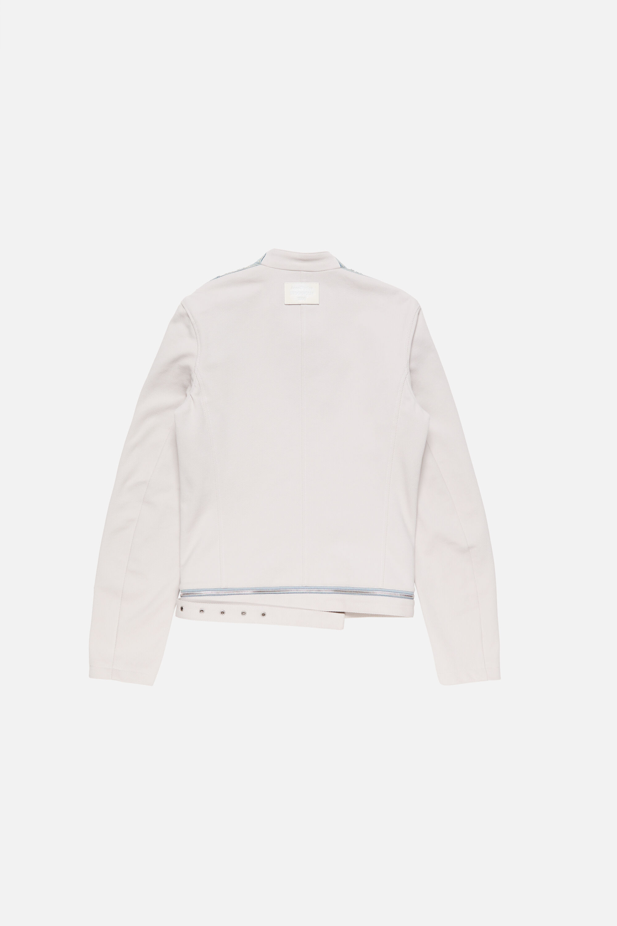 Acne Studios - ツイルバイカージャケット - ライトトープ