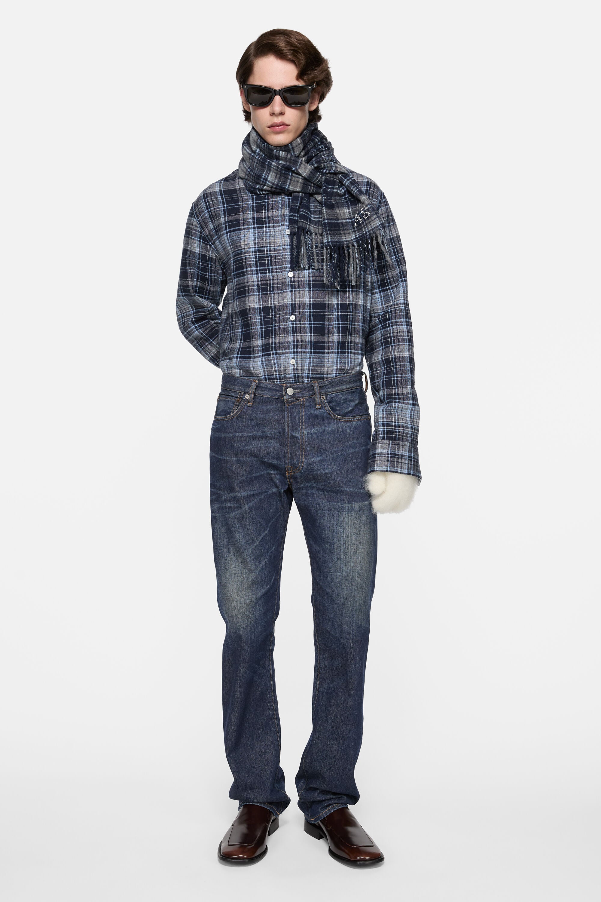 Acne Studios - Regular fit jeans - 1996M - Dark Blue Acne Studios - Regular fit jeans - 1996M - Dark Blue