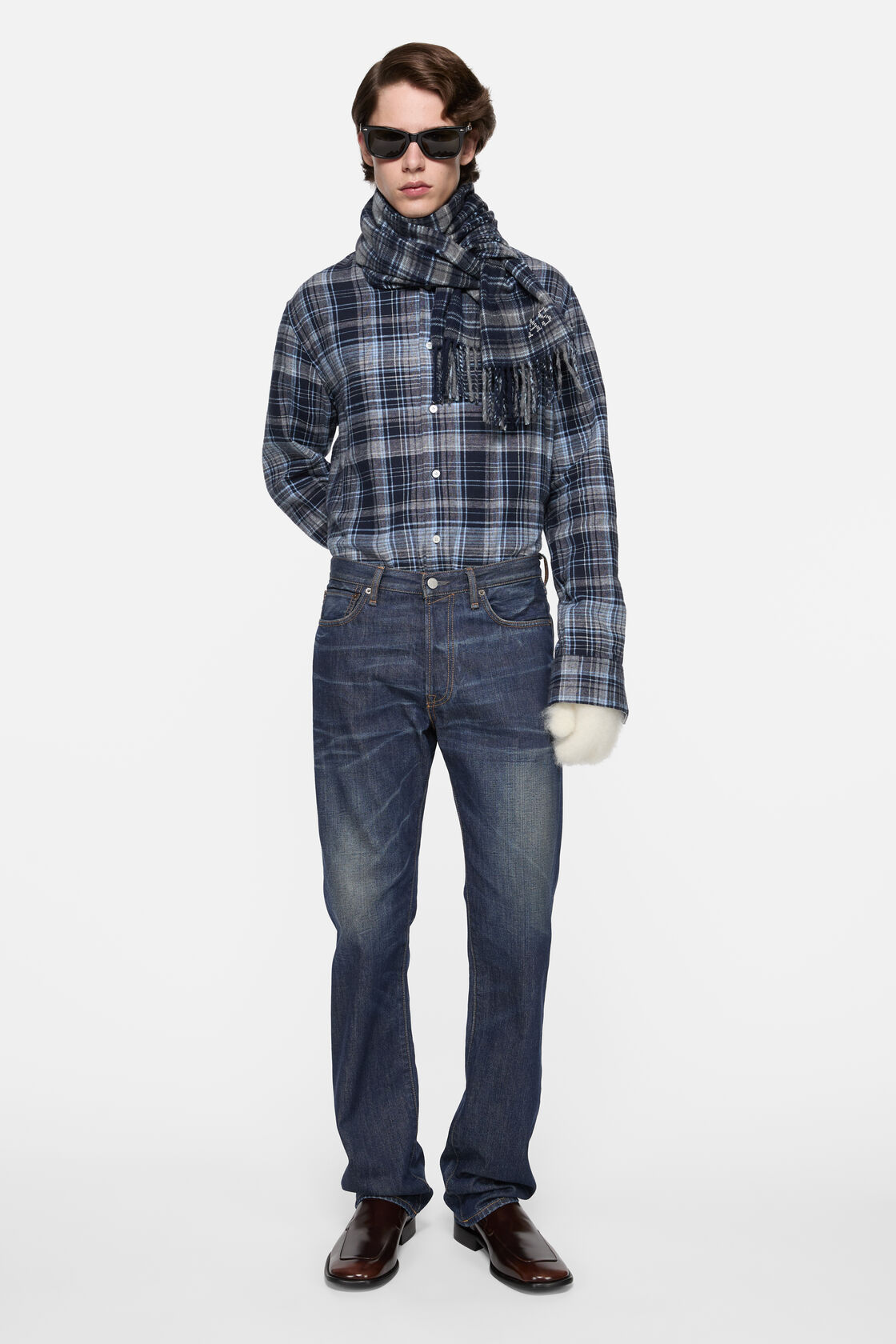 Regular fit jeans - 1996M, Dark Blue, 2000x