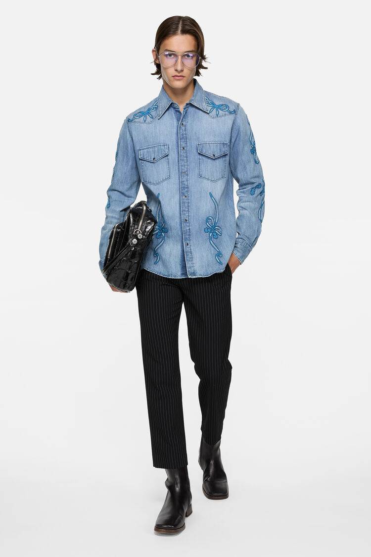 FN-MN-SHIR000961, Blue/blue