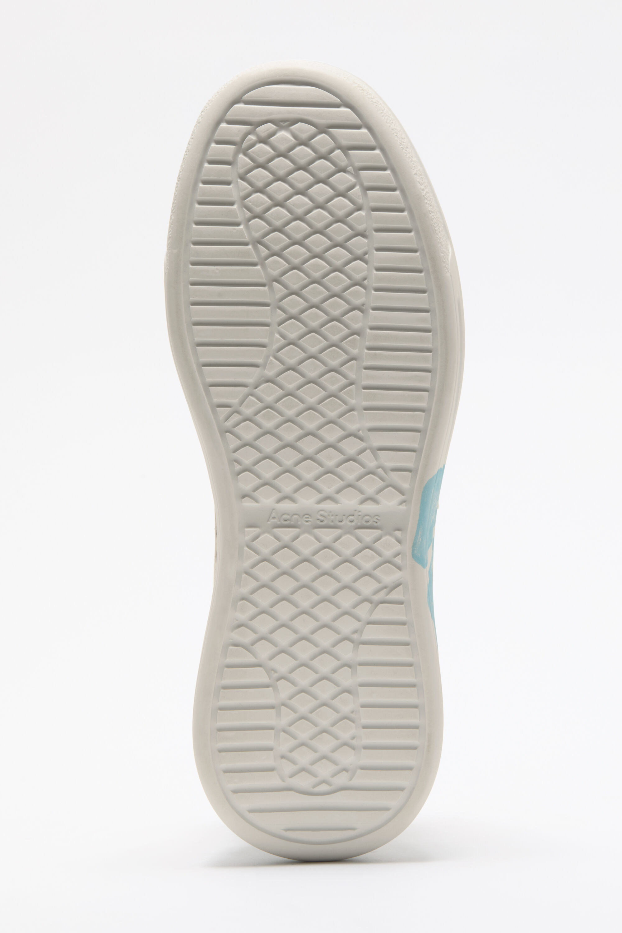 Acne Studios - Velcro platform sneakers - Off white/off white