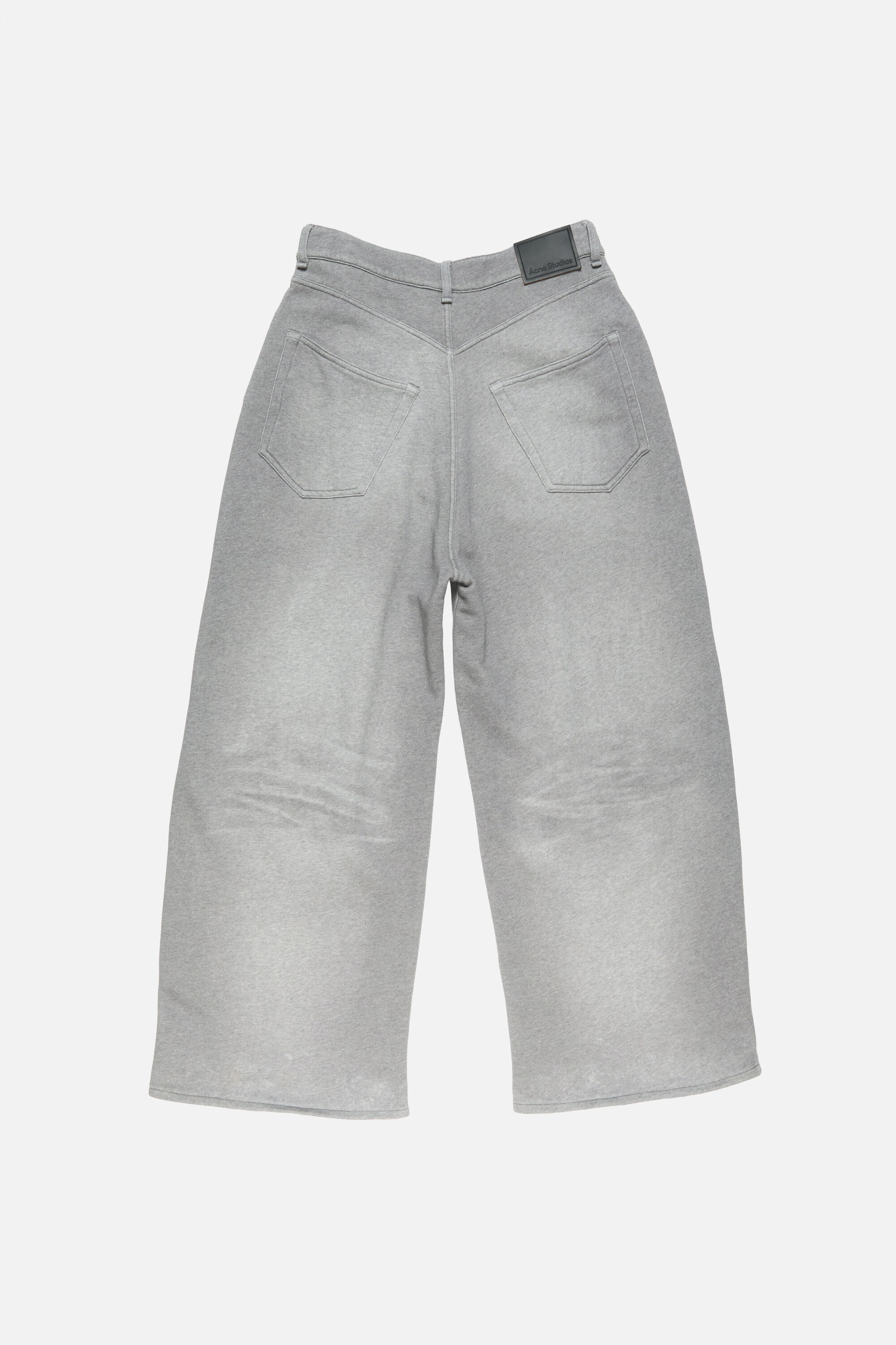 Acne Studios - Fleece trousers - Light Grey Melange