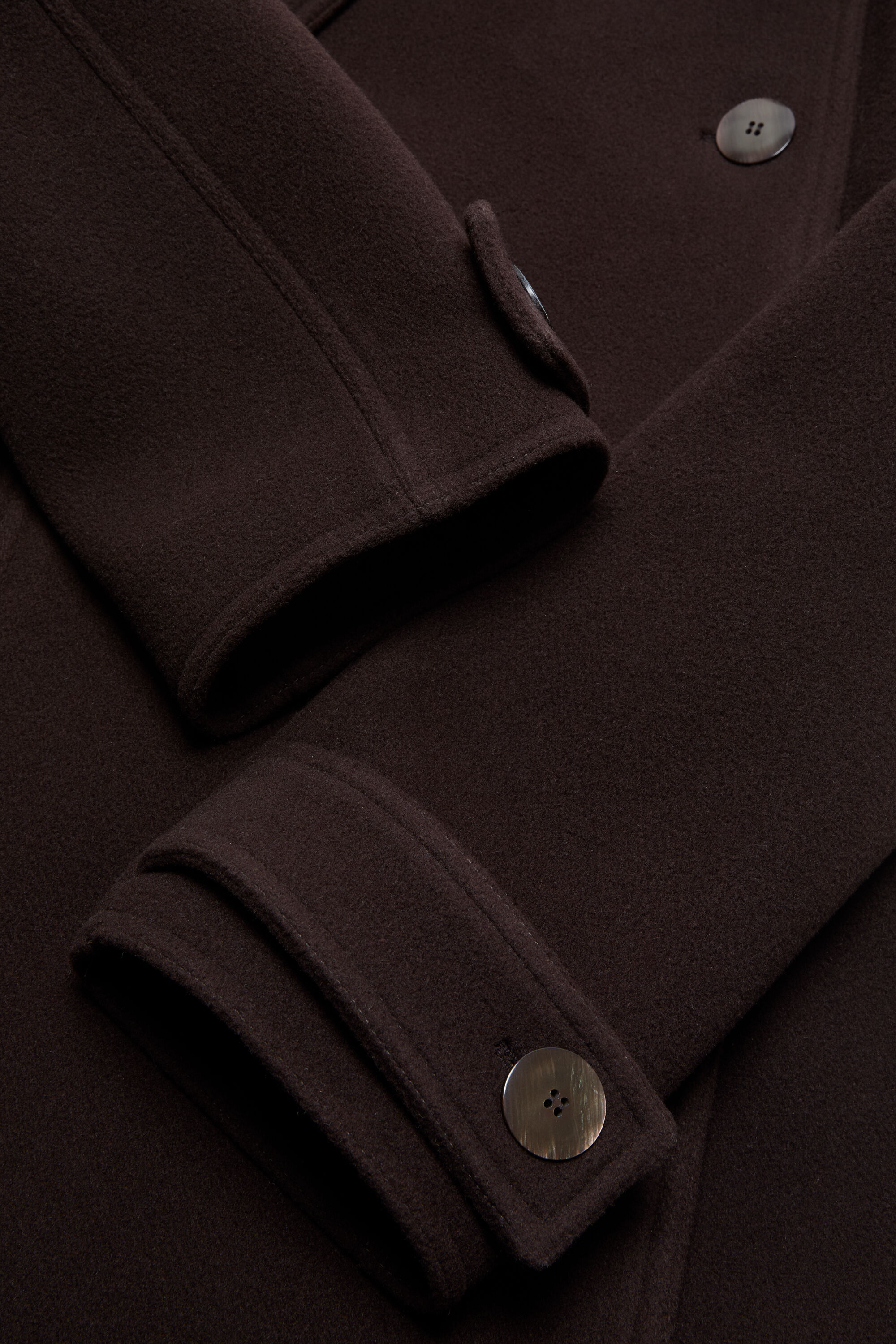 Acne Studios - Wool duffle coat - Dark brown