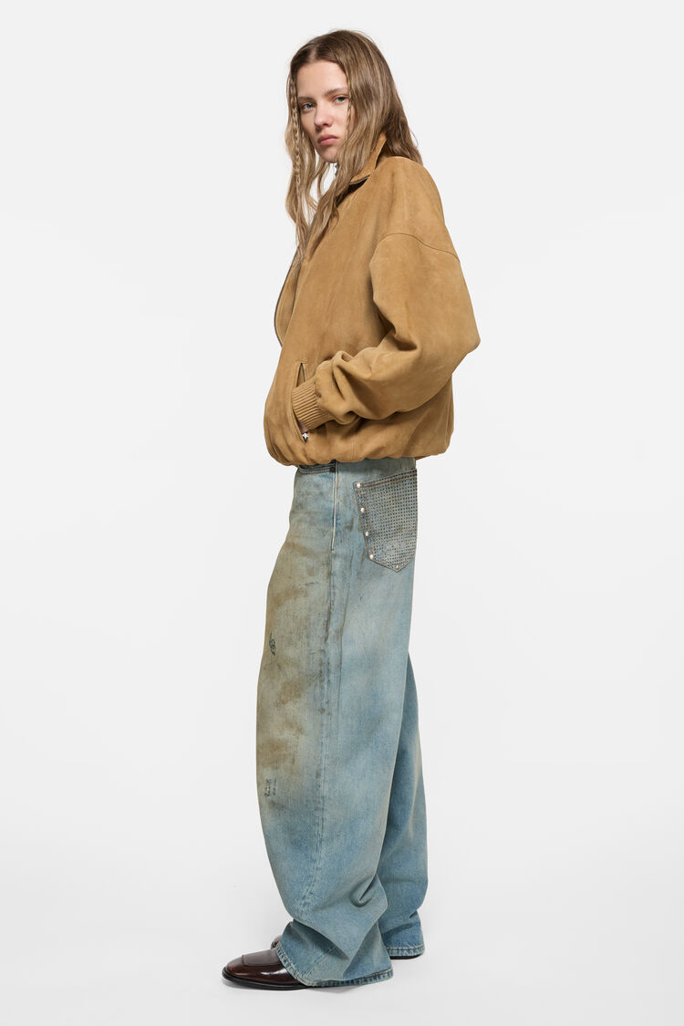 Acne Studios 2023 U Penicillin Shimmy, Mid blue