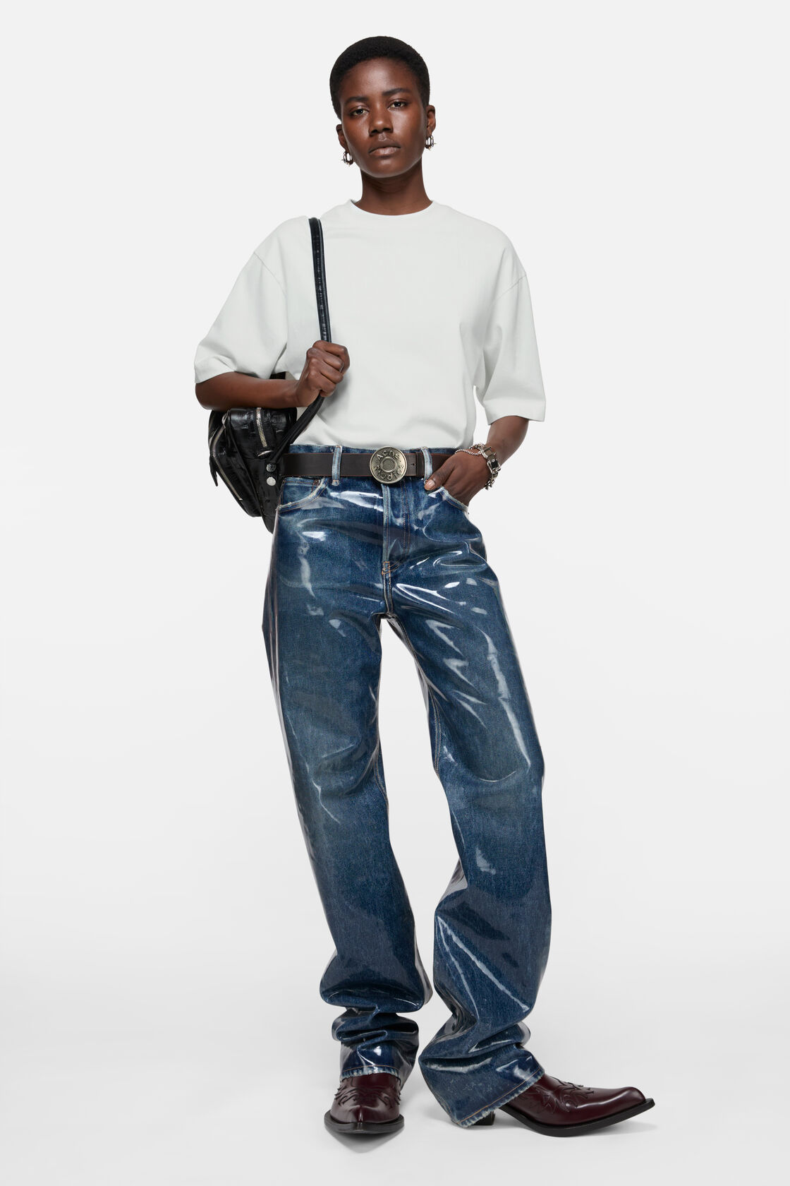 Logo t-shirt - Relaxed fit, Ice White, 2000x