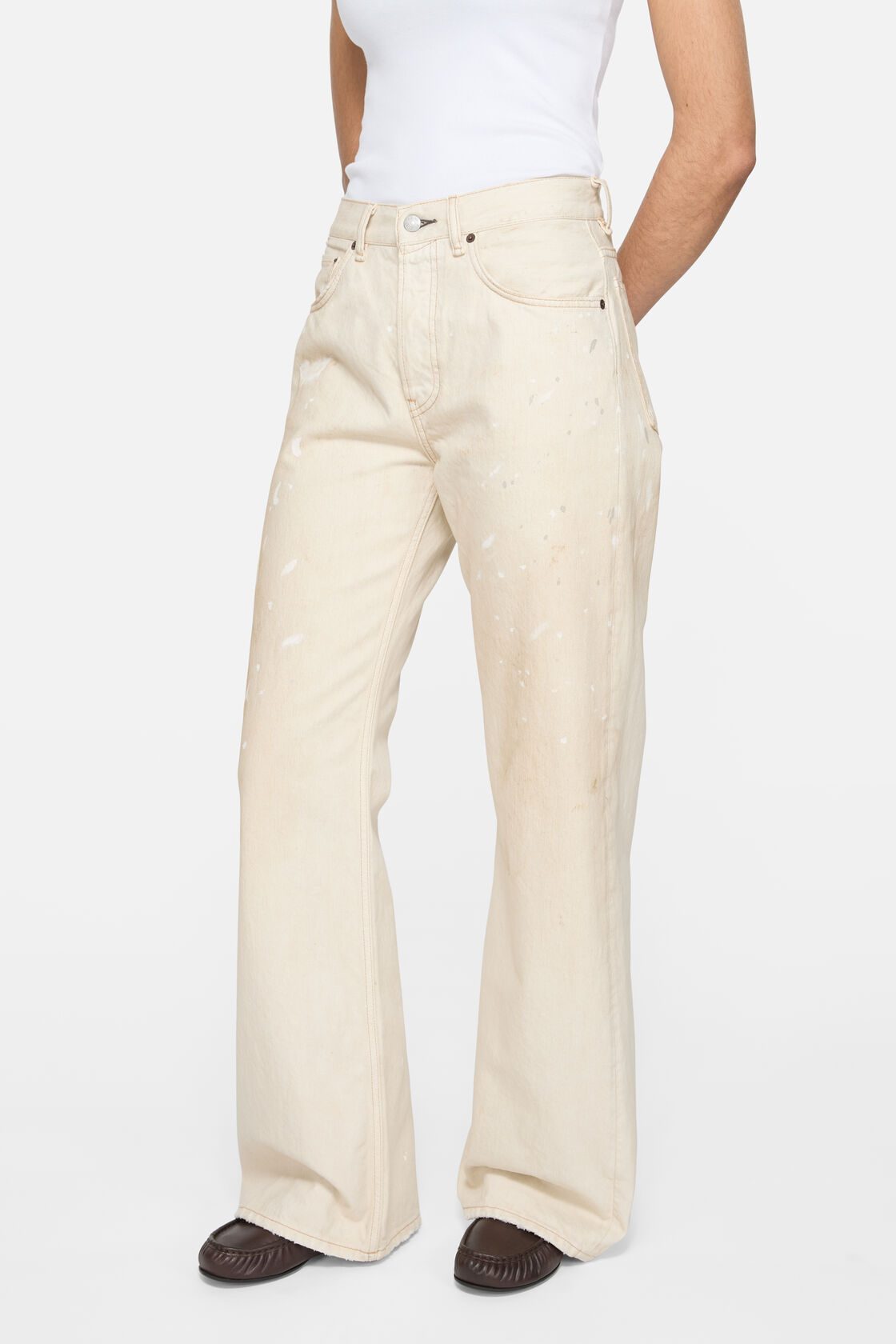 Regular fit jeans - 2021F, White, 2000x