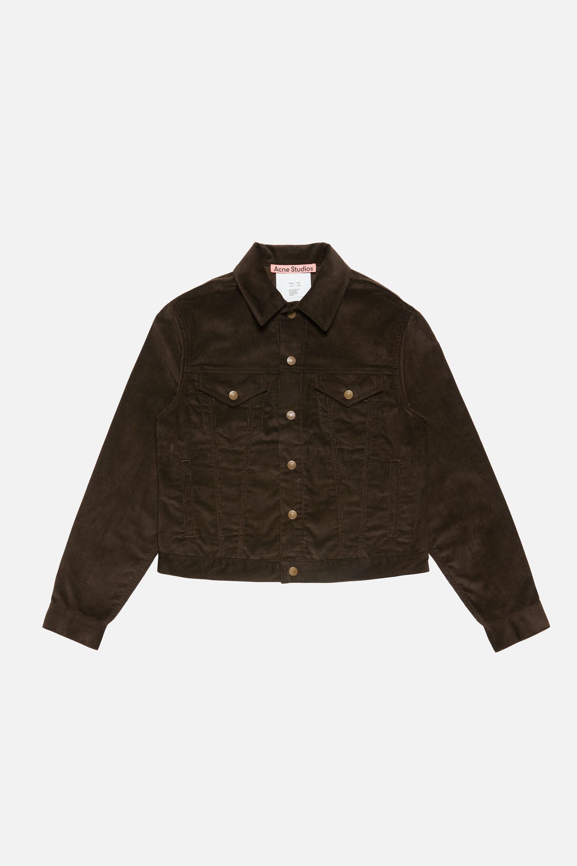 Acne Studios - コーデュロイジャケット - ダークブラウン