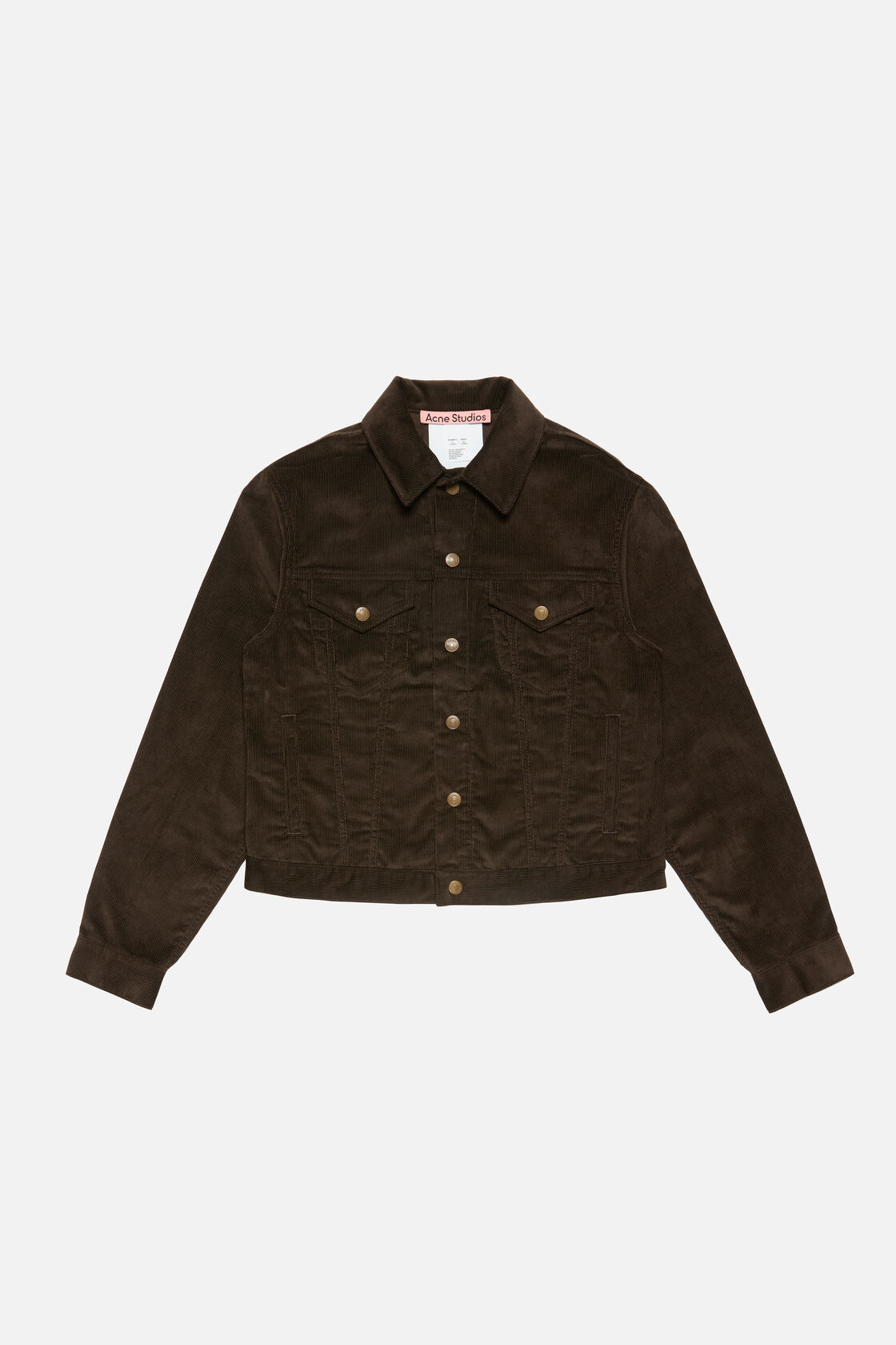 Corduroy jacket, Dark brown, 2000x
