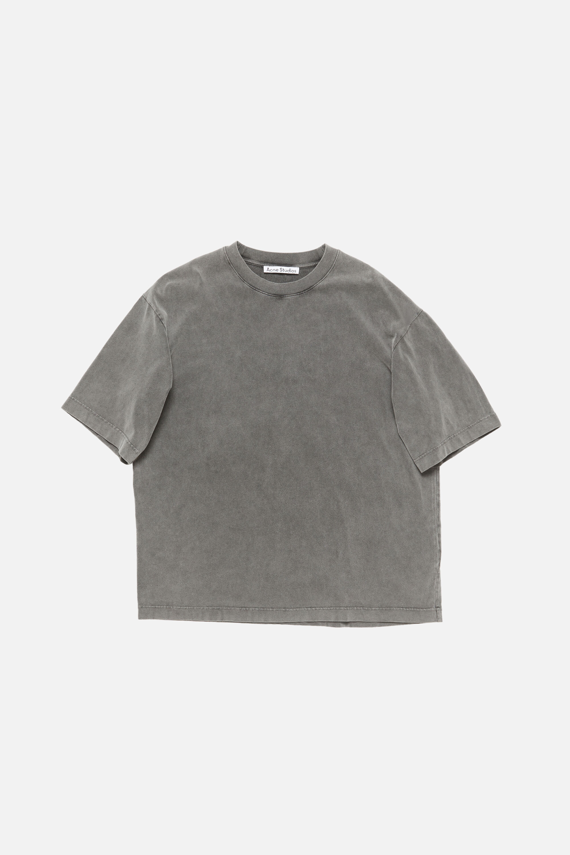 Acne Studios - ラバーロゴTシャツ - フェイデッドブラック