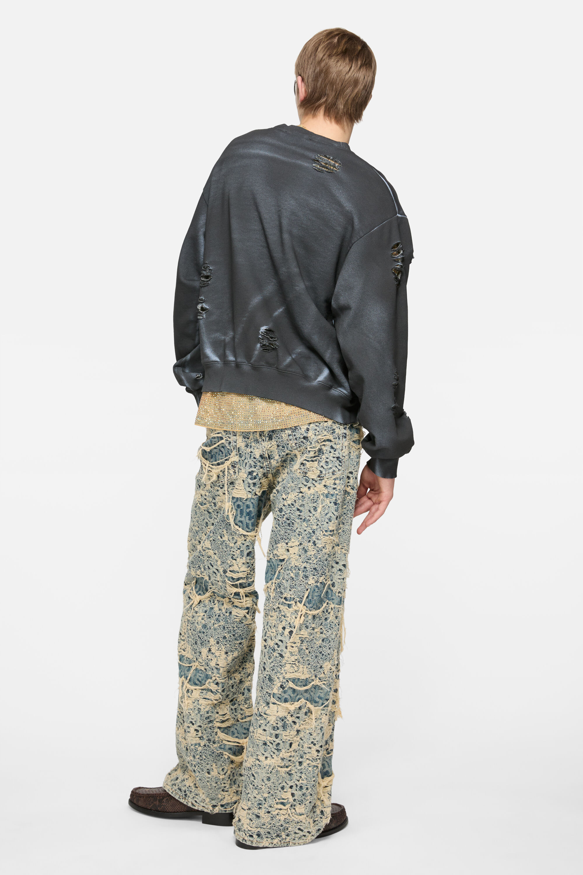 Acne Studios - ロゴセーター - ブラック