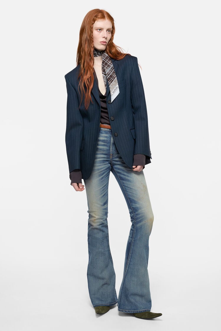 Acne Studios 2025F Streams, Mid Blue
