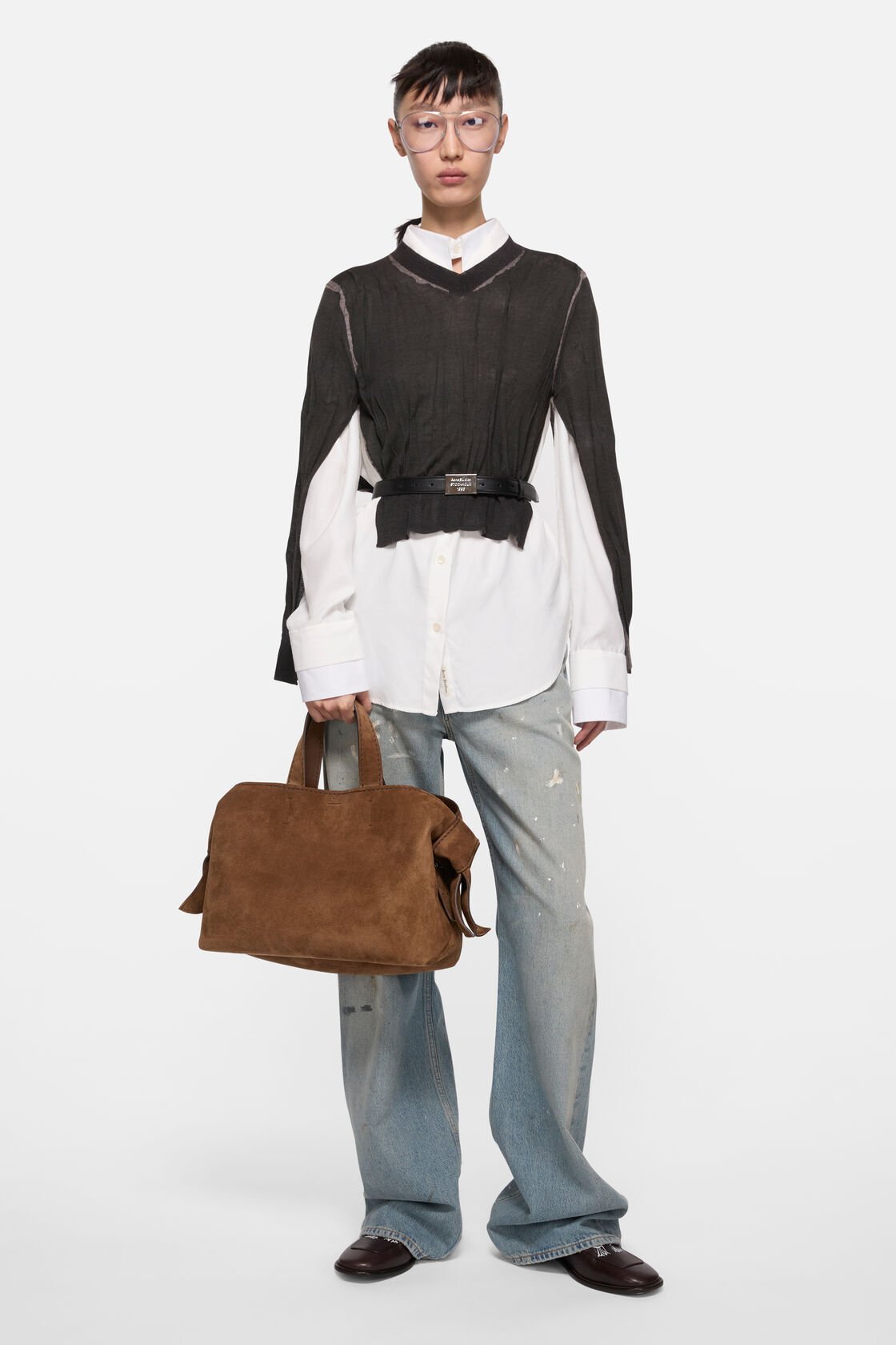 Musubi tote, Cognac brown, 2000x