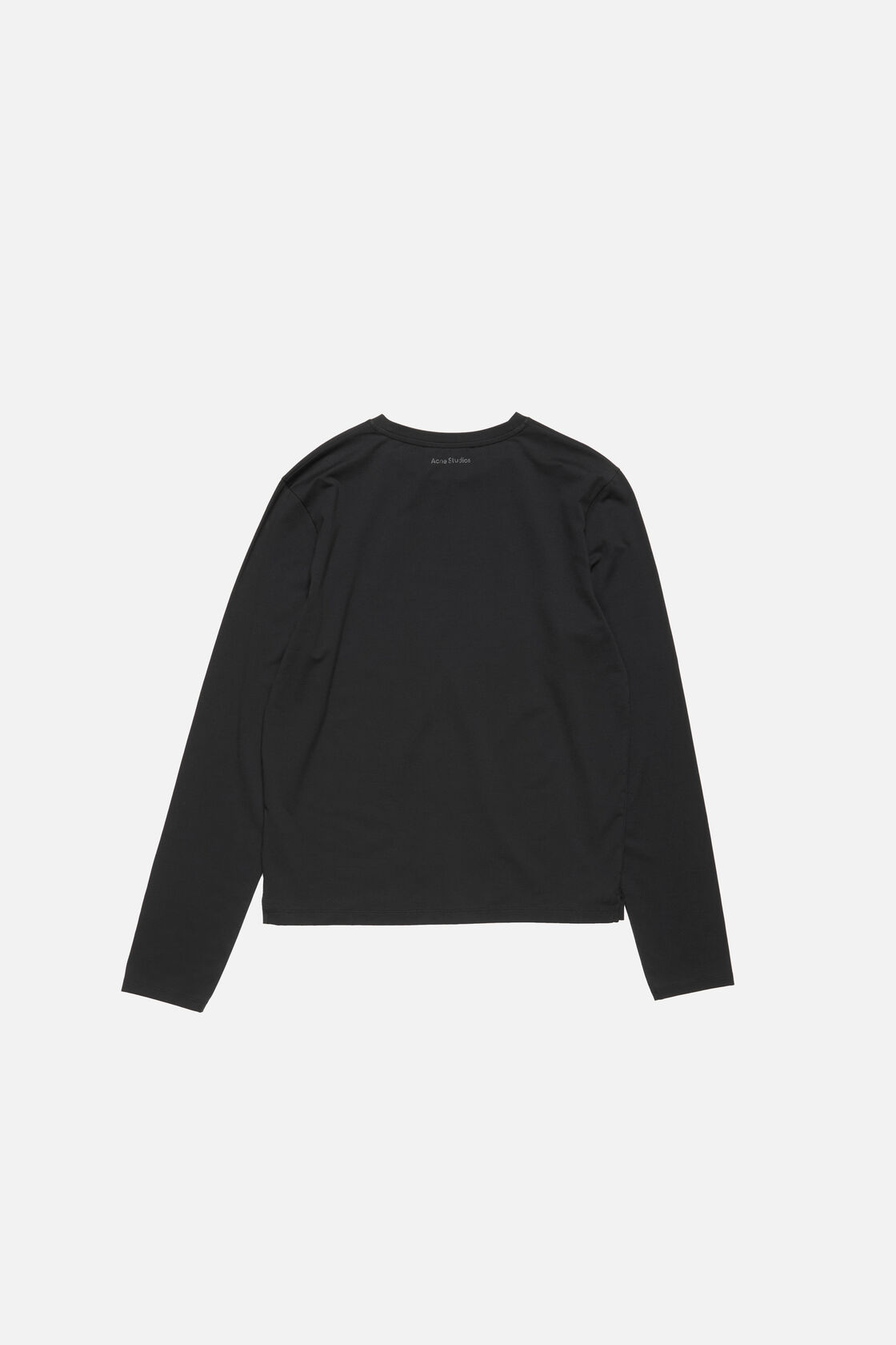 FaceロゴTシャツ, ブラック, 2000x