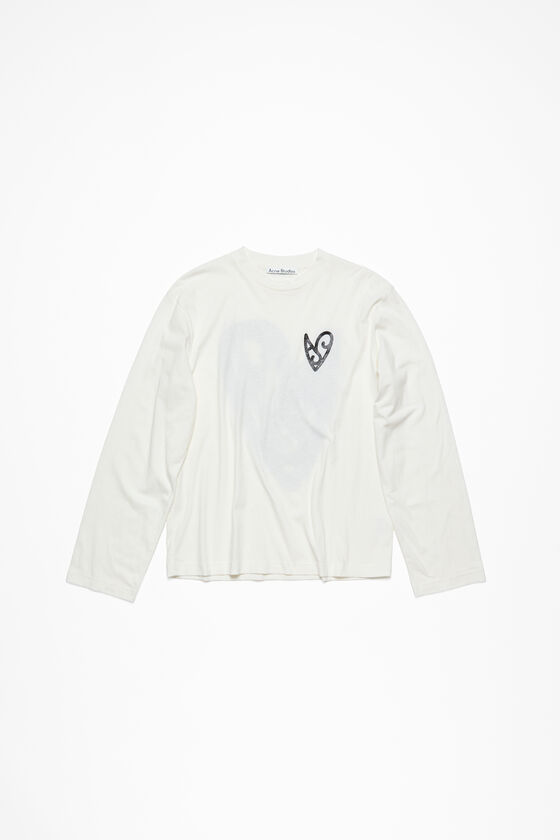 Acne Studios - ロゴTシャツ - リラックスフィット - オプティックホワイト 