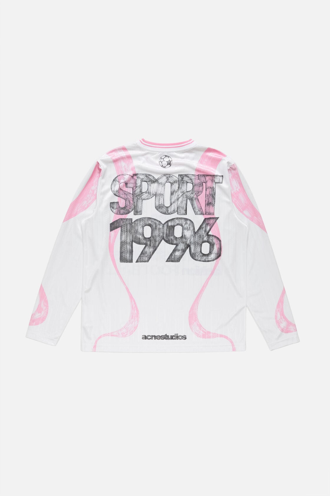 Sports jersey graphic t-shirt, White, 2000x