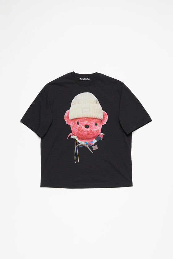 Acne Studios - Printed t-shirt - Relaxed fit - Black