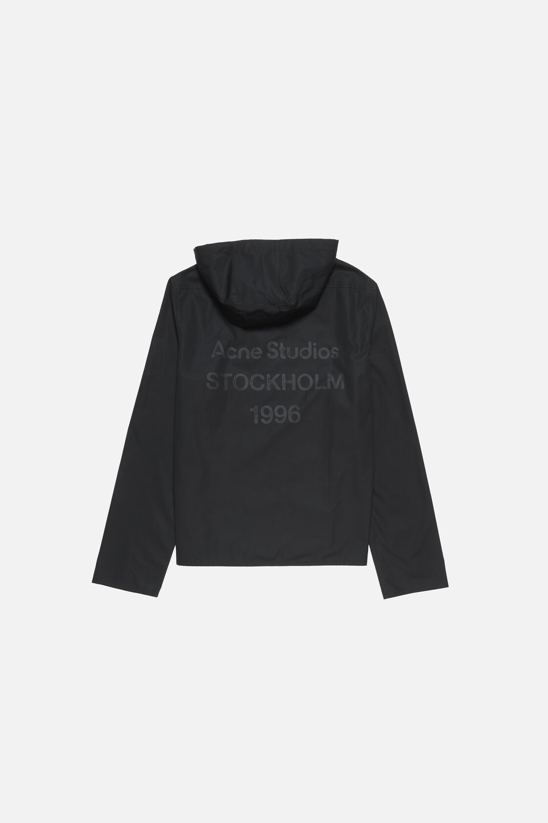 Hooded shirt, Black, 2000x