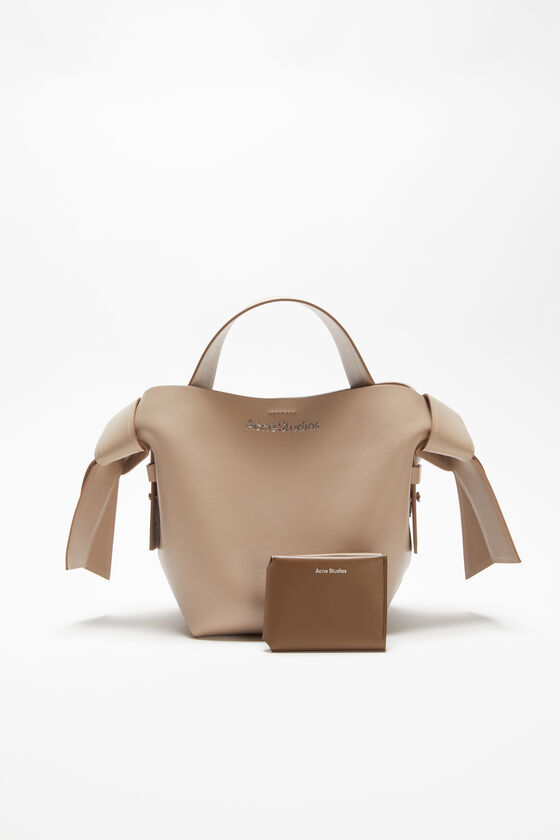 Acne Studios - レザー製三つ折りウォレット - キャメルブラウン 