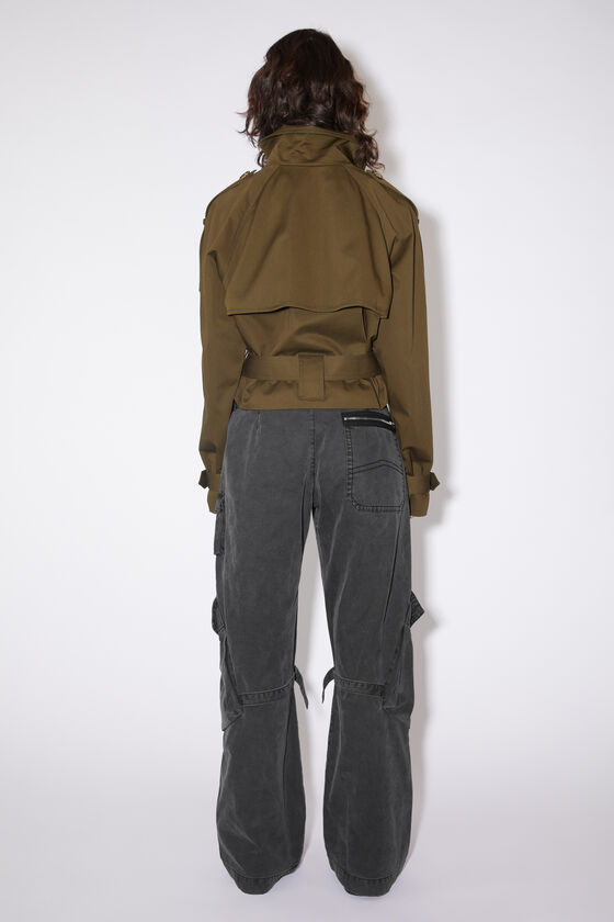 Acne Studios - カーゴトラウザーズ - ウォッシュドブラック