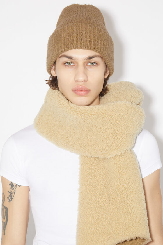 Acne Studios - Wool blend beanie - Camel brown