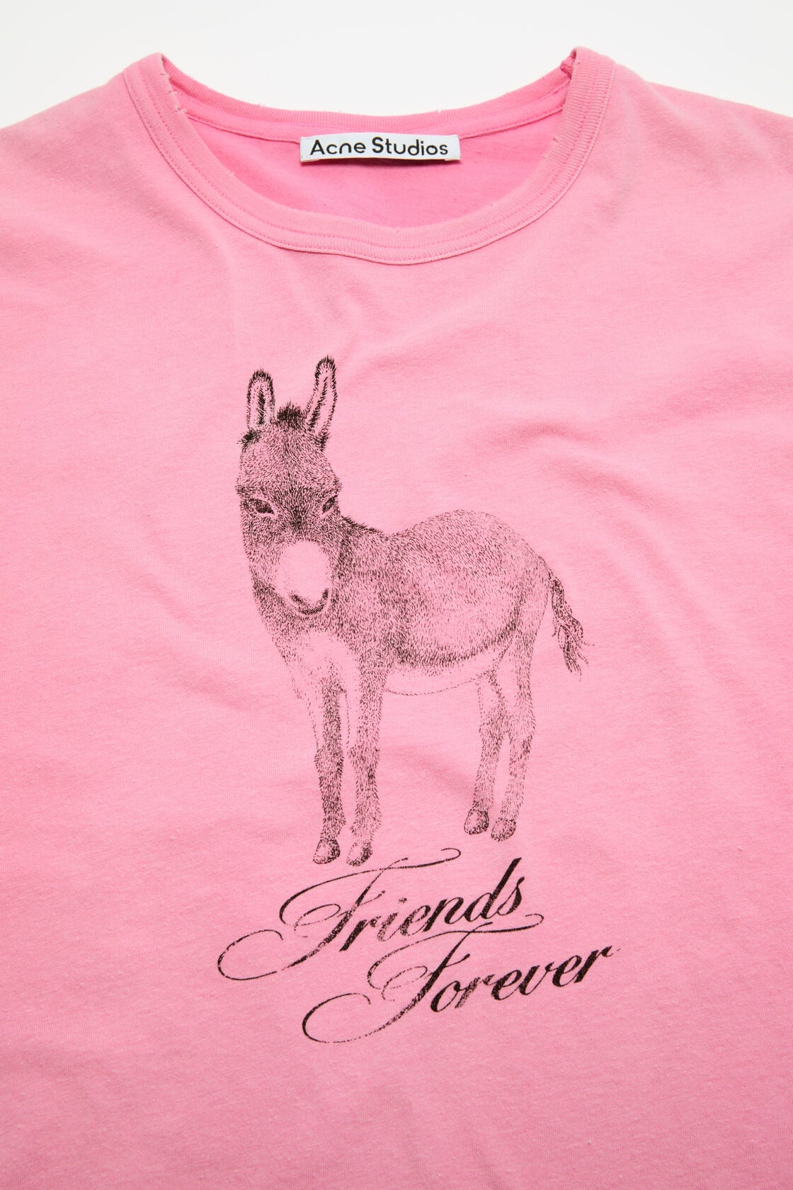 フィットグラフィックTシャツ, ピンク, 2000x