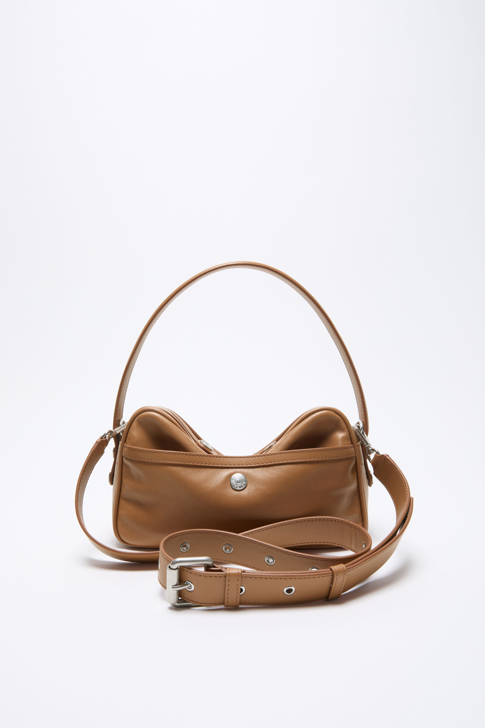 Acne Studios - Camero Party Shoulder Bag - Caramel brown