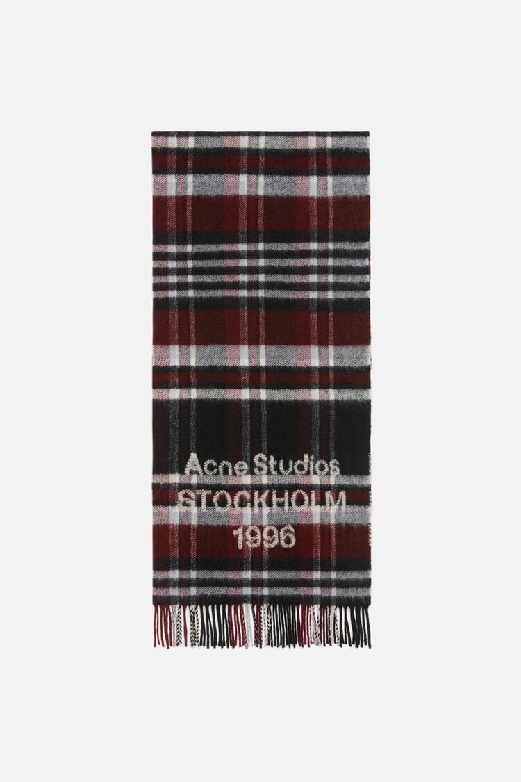 Black/burgundy