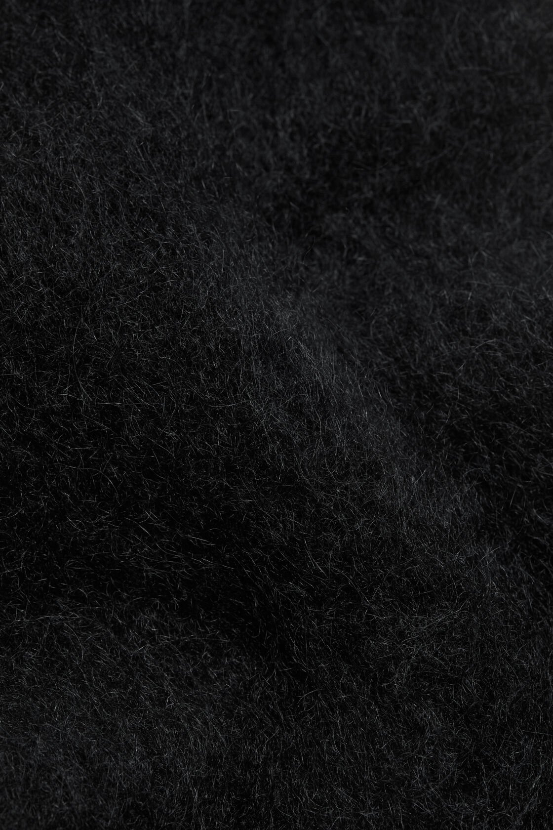 Wool scarf - Year of the Horse, Black, 2000x