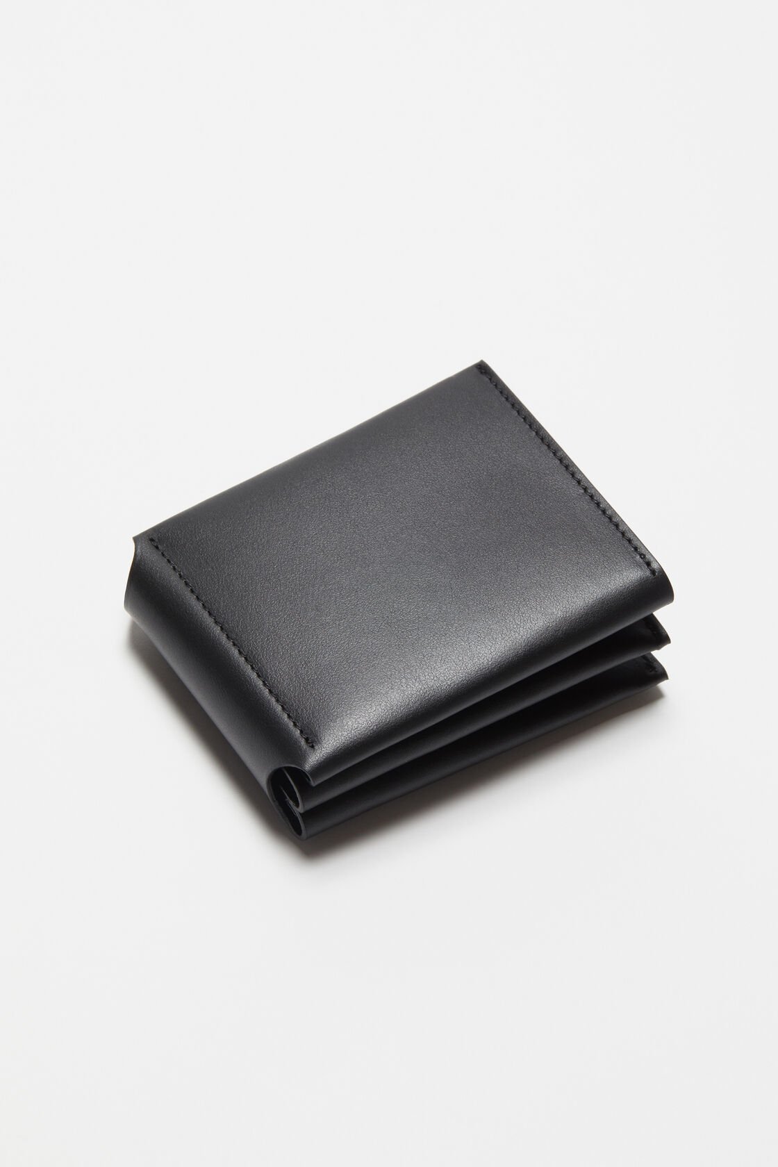 Folded card holder, Black, 2000x