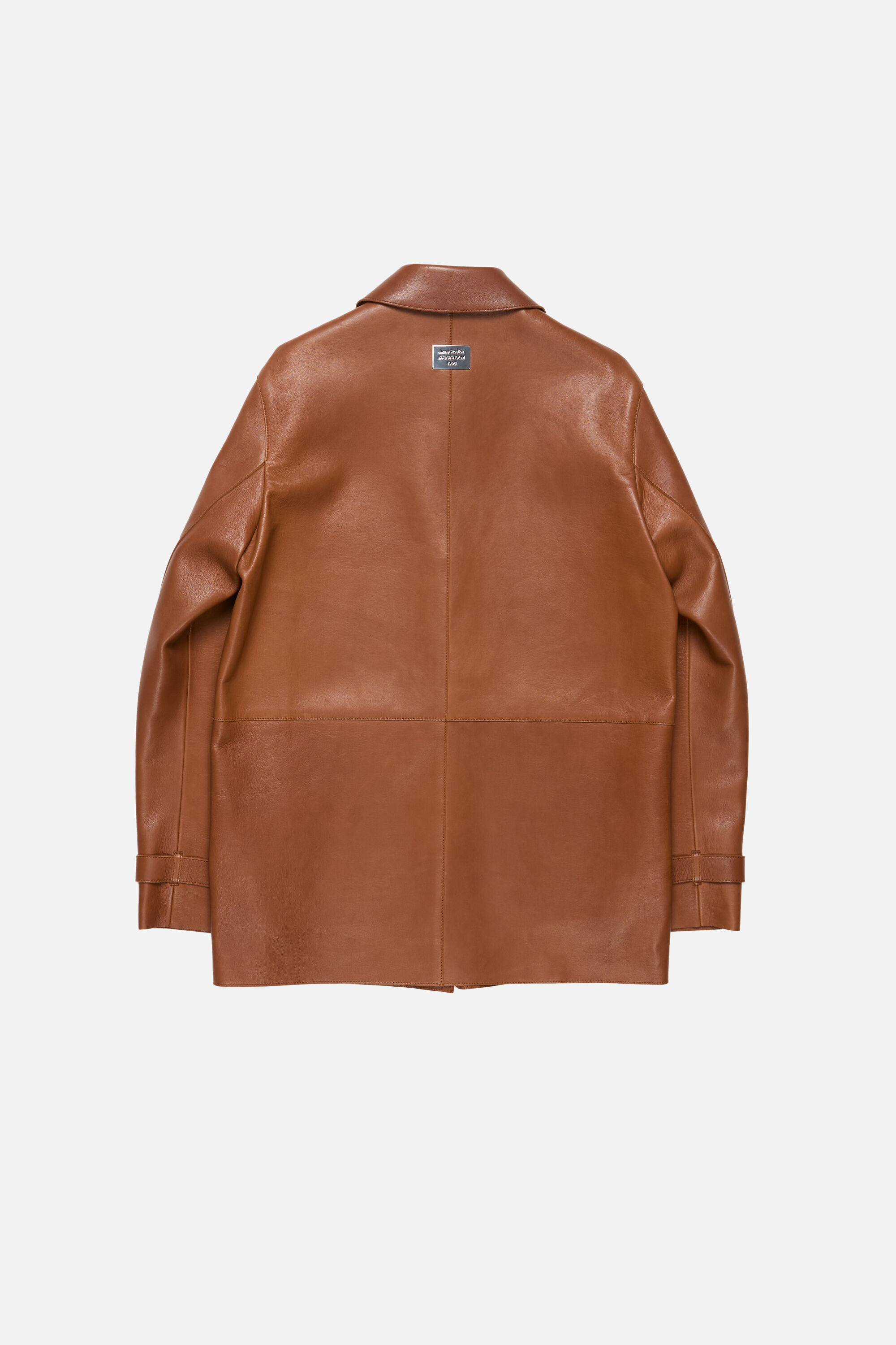 Acne Studios - レザーコート - コニャックブラウン