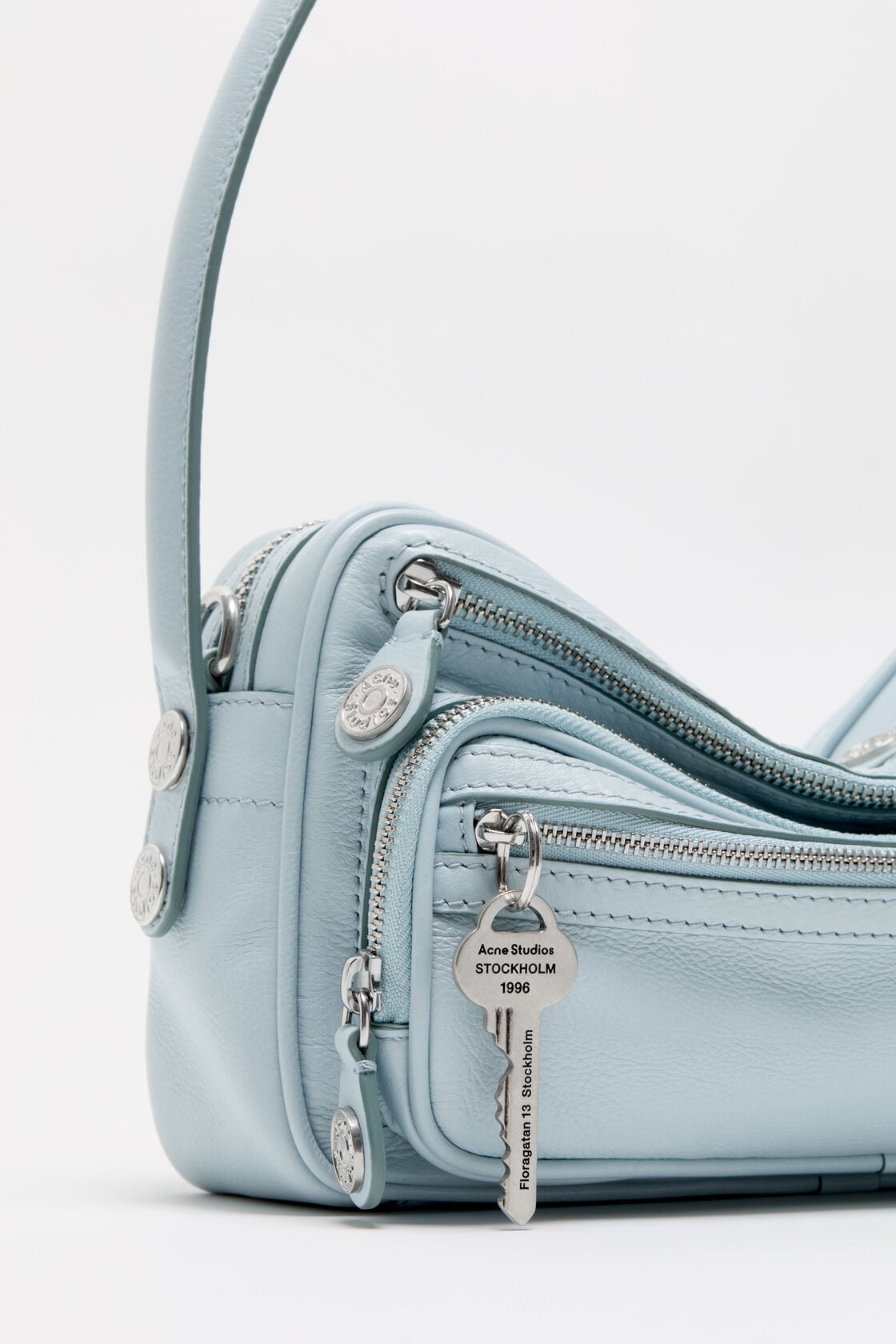 Camero Party Shoulder Bag, Dusty blue, 2000x