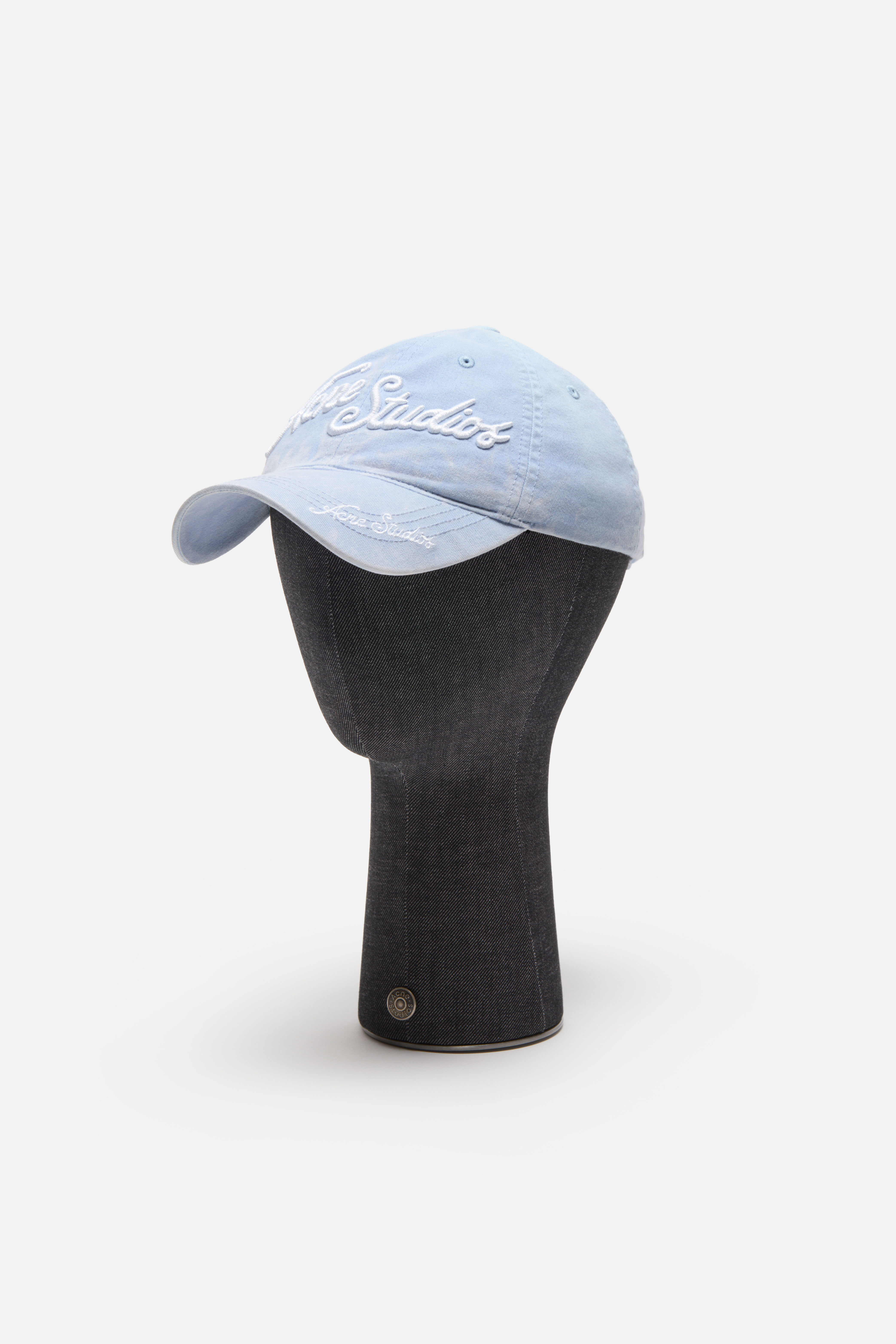 Acne Studios - Embroidered logo cap - Dusty blue