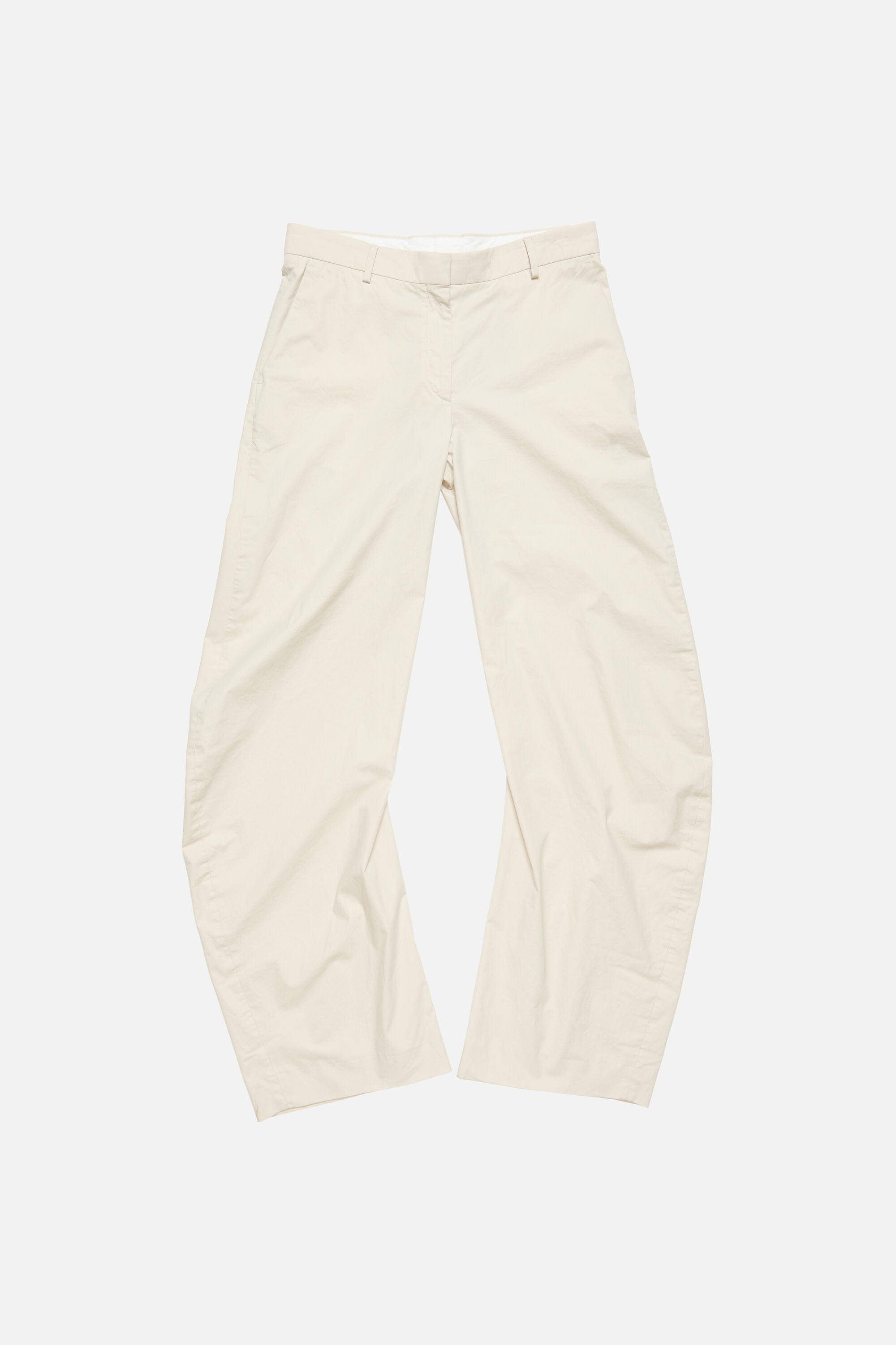 Acne Studios - Casual twill trousers - Light beige