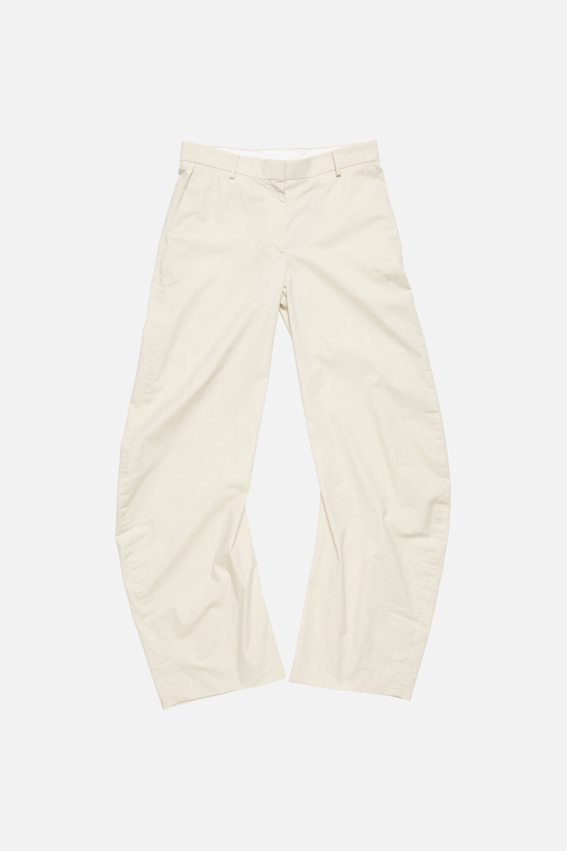 Casual twill trousers, Light beige, 2000x