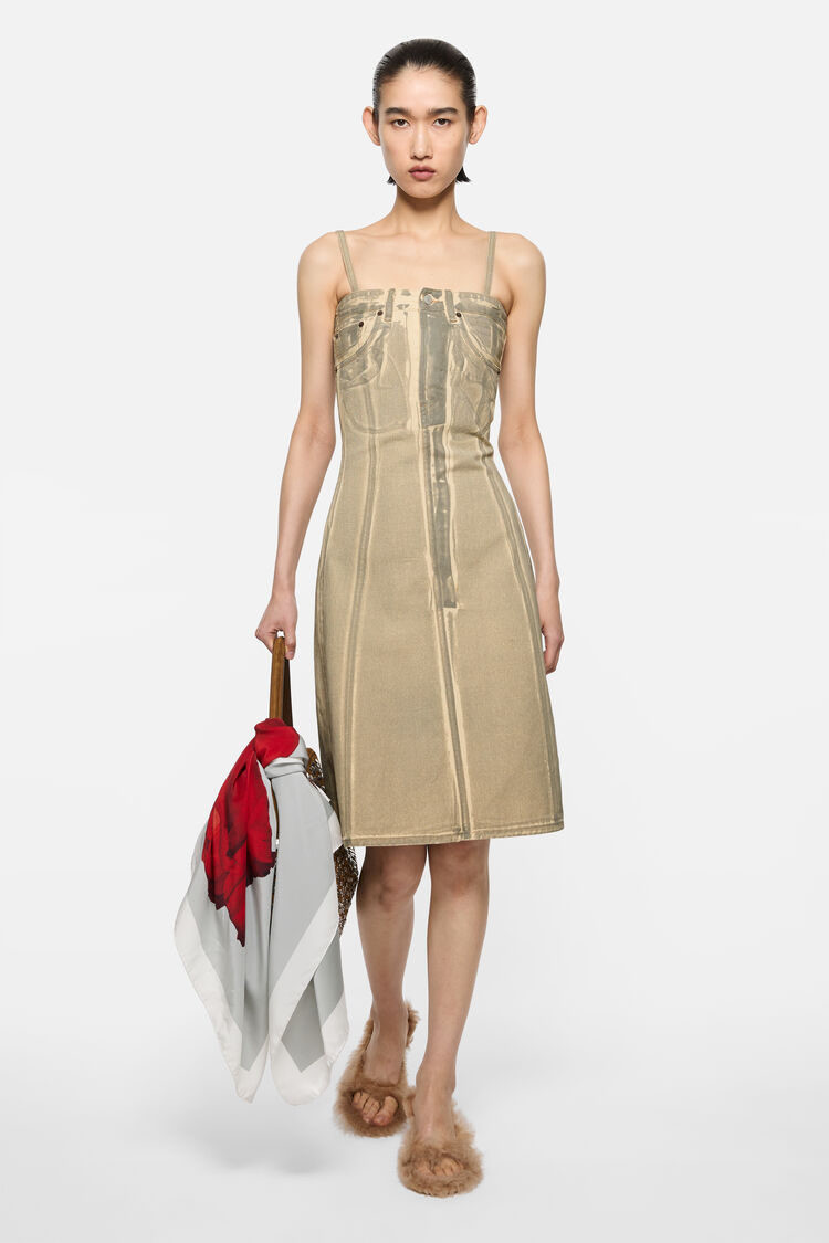 FN-WN-DRES001631, Beige/Salbeigr&uuml;n