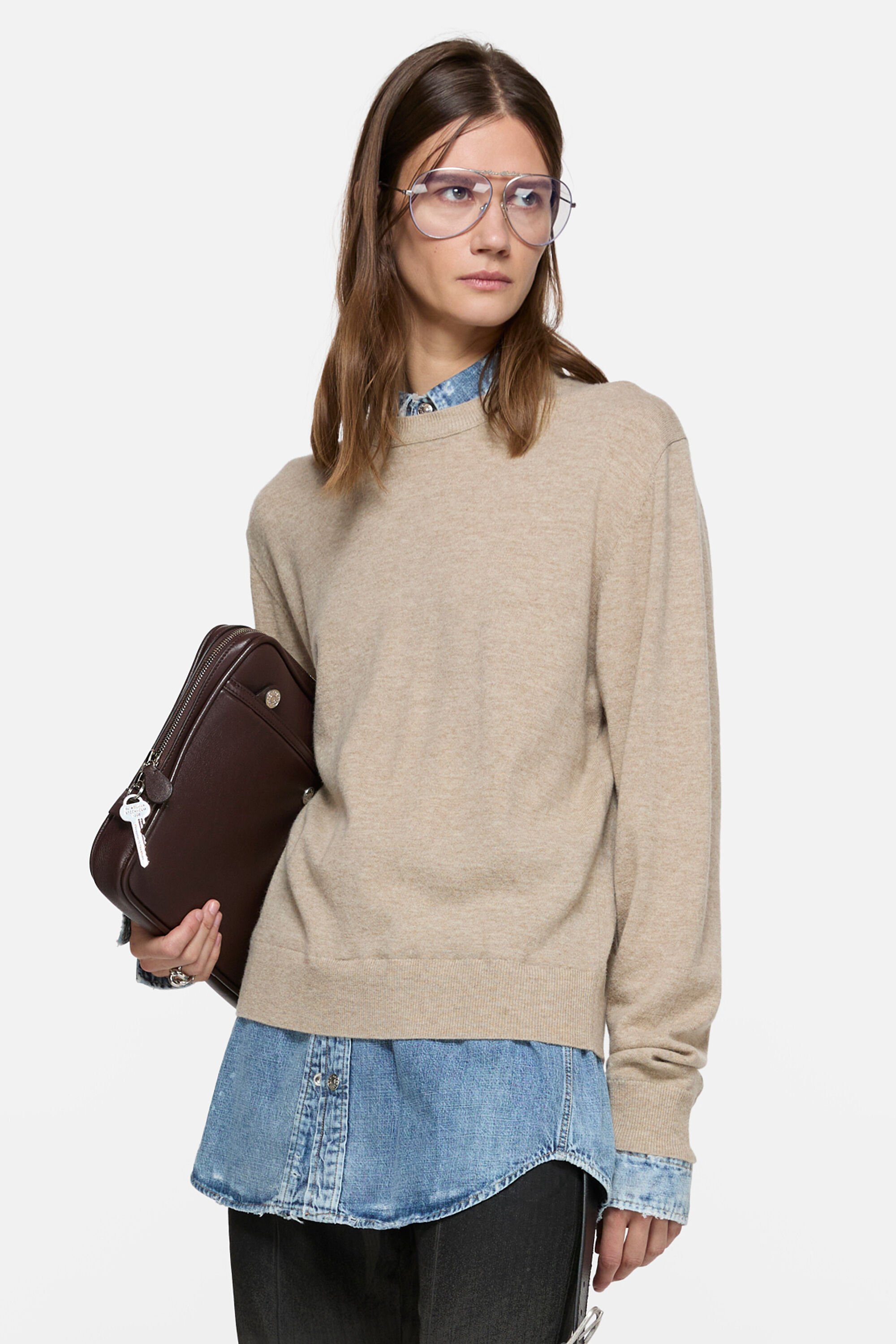 acne studios ベロアニット Acne Studios - Zip sweater logo - Black