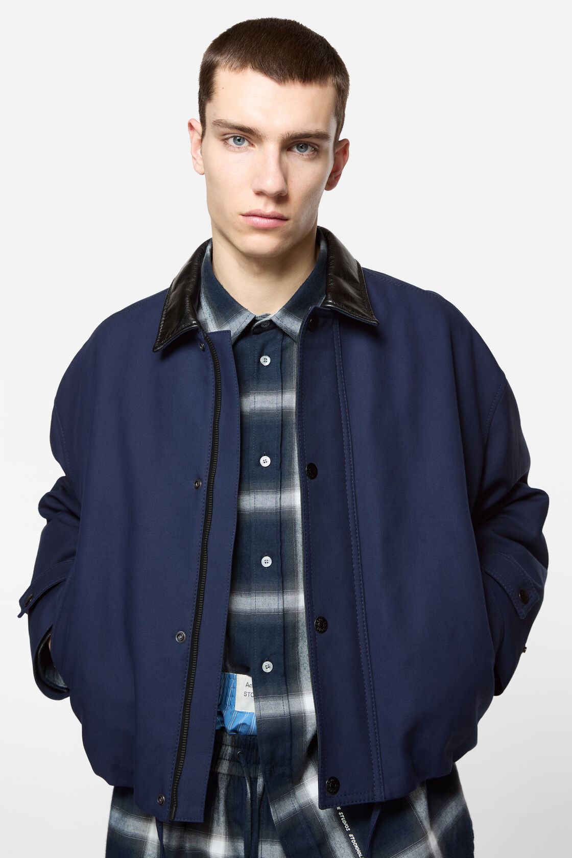 Twill jacket, Navy, 2000x