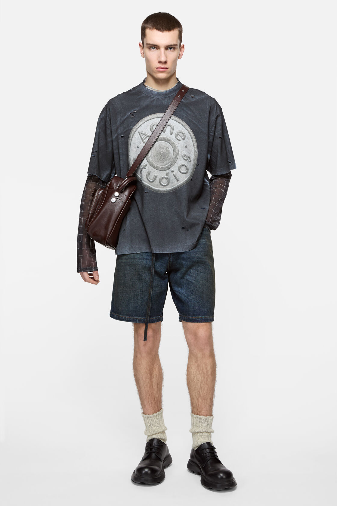 Logo t-shirt - Relaxed fit, Black, 2000x