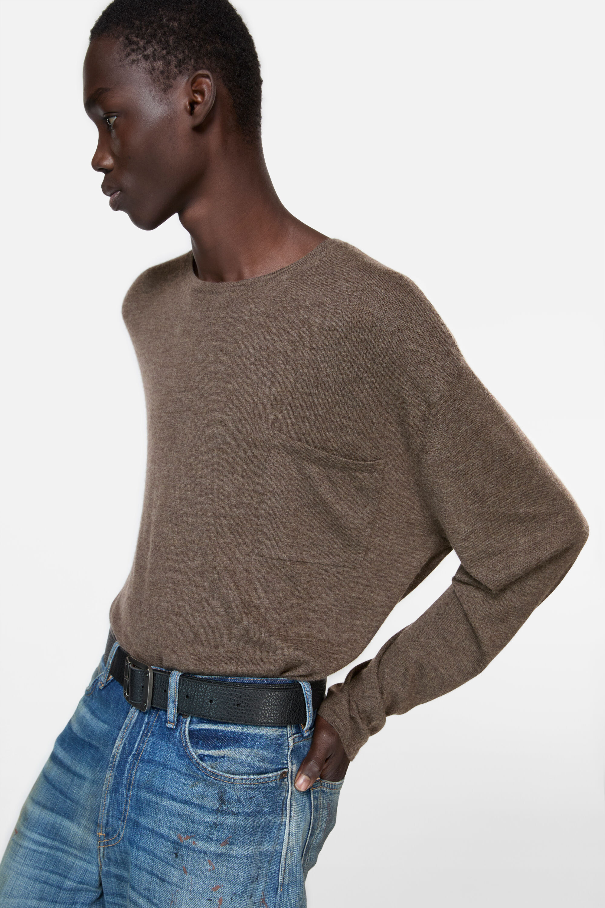 Acne Studios - Cashmere knit - Walnut brown
