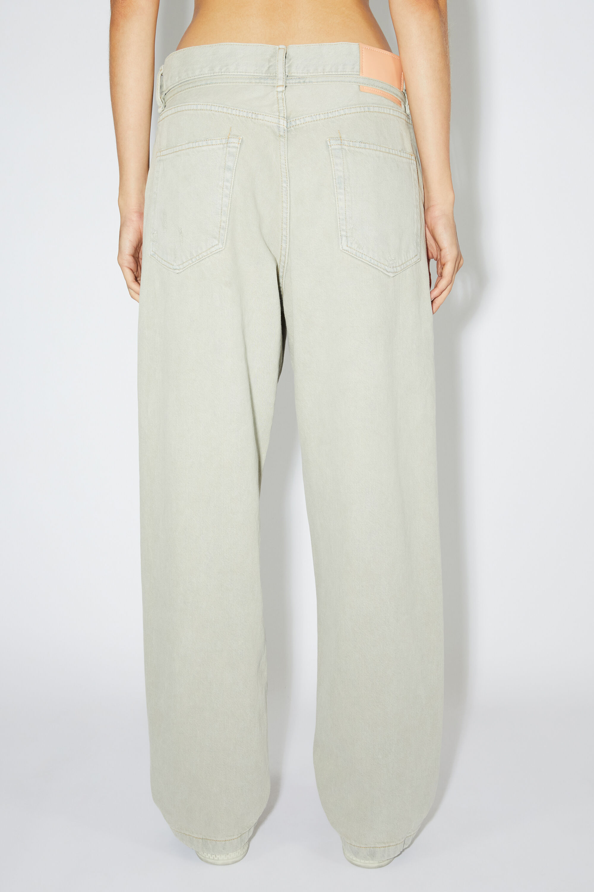 Acne Studios - Loose fit jeans -1991 Toj - Grey/beige