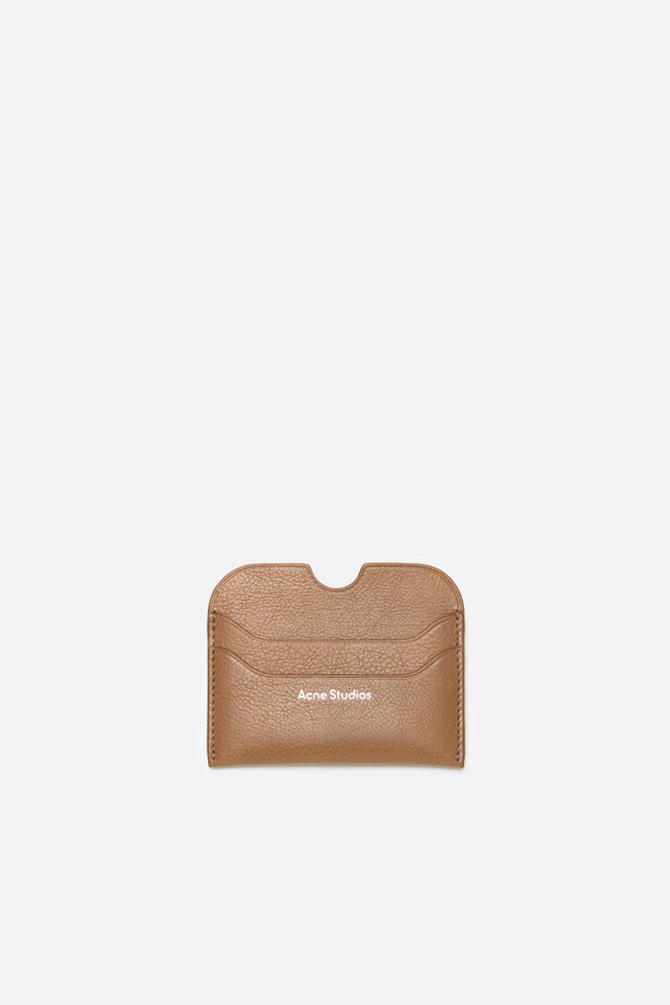 Leather card holder wallet