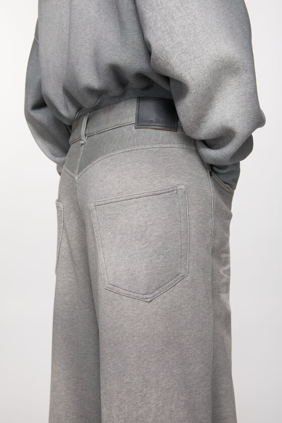 Acne Studios - Loose fit trousers - Grey Melange