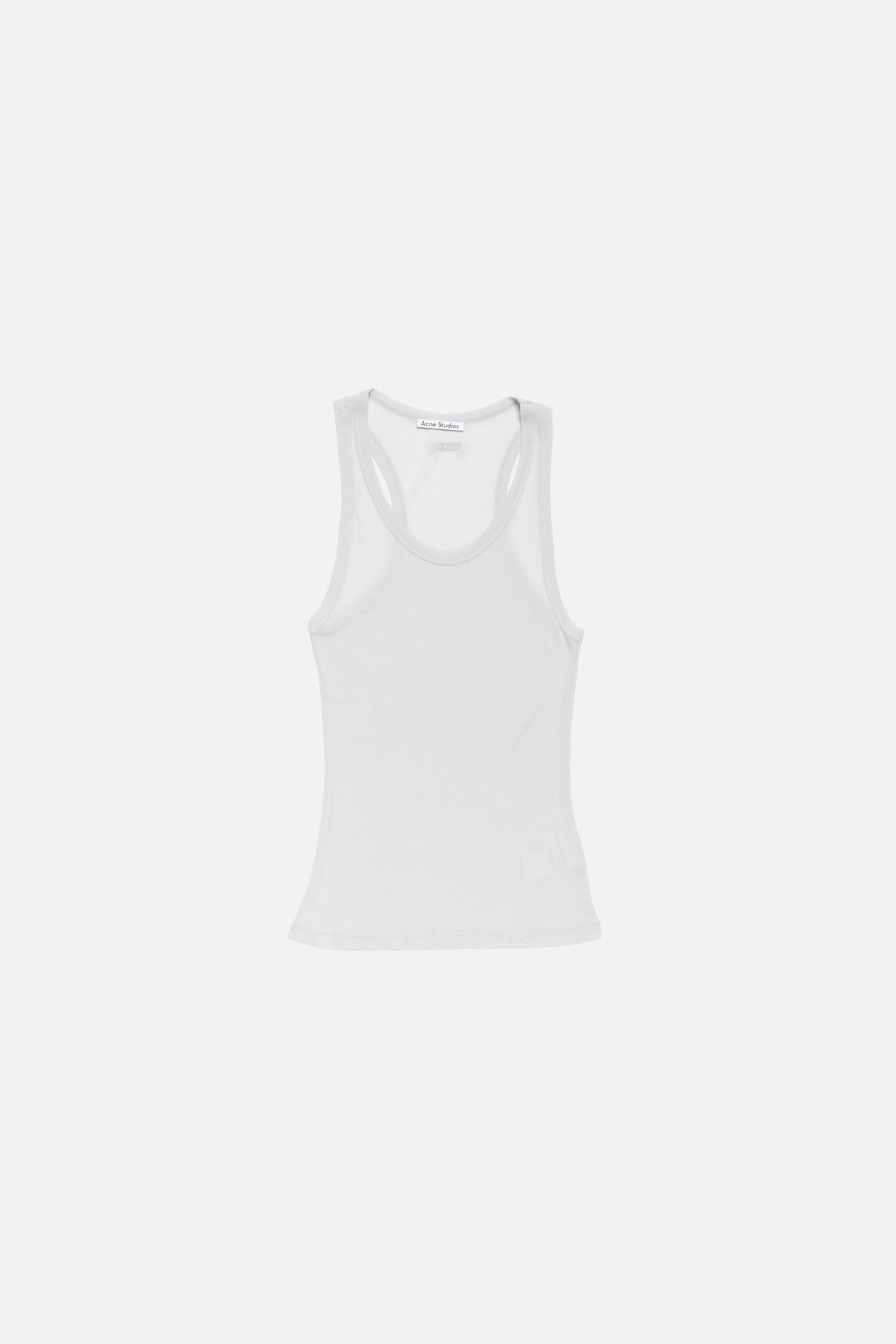 Acne Studios ホワイト タンクトップ M Acne Studios(アクネストゥディオス) タンクトップ(メンズ) - ブランド